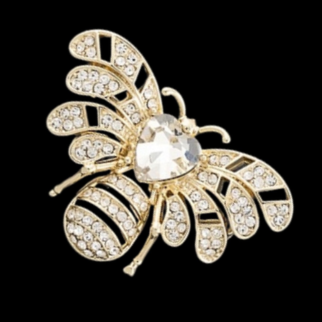 Honey Bee Sparkle Brooch