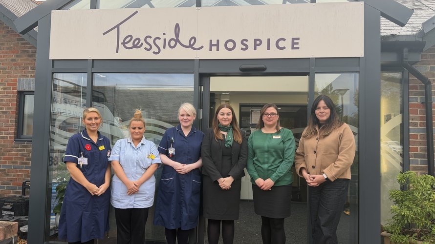 Ramsdens funds a day of care at Teesside Hospice